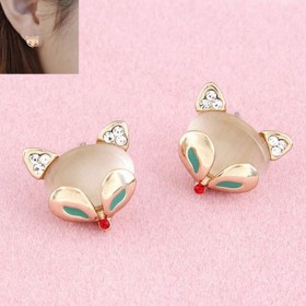 Foxy Loxy Stud Earrings